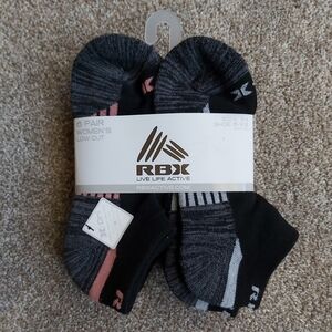 RBX Black Low Cut Socks